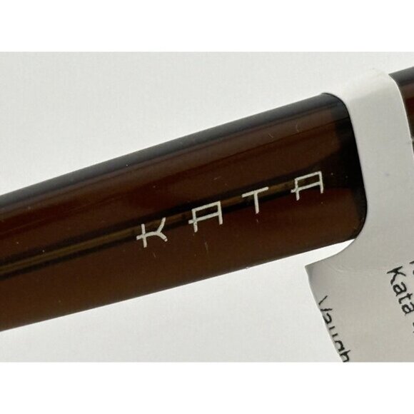 KATA Eyewear - Style 44 Brown 48-18-140 Plastic Round Rectangle Eyeglass Frames - Picture 6 of 7